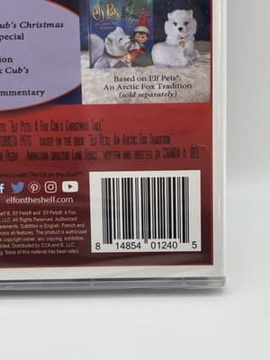 Elf Pets Fox Cubs Christmas Tale (The Elf On The Shelf) Sealed DVD - Thumbnail 3