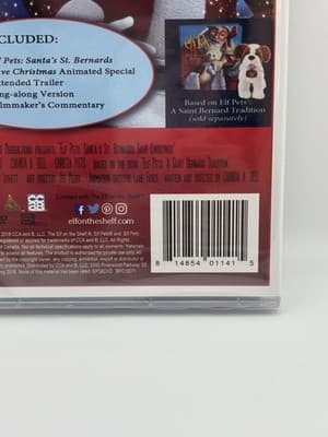 Elf Pets Santa’s St Bernard's Save Christmas- DVD NEW And Factory Sealed! - Thumbnail 3