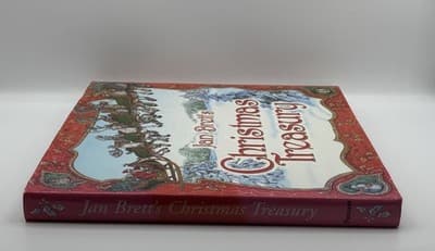 Jan Brett’s Christmas Treasury Hardcover Book Dust Jacket - Thumbnail 3