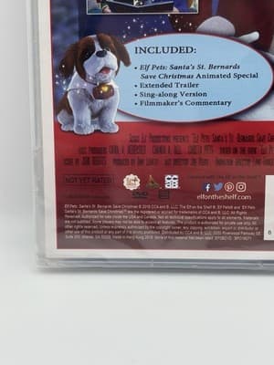 Elf Pets Santa’s St Bernard's Save Christmas- DVD NEW And Factory Sealed! - Thumbnail 4
