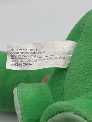 RARE-PEEK-A-BOO TOY PLUSH PANDA COLLECTABLE SERIES RECYCLA- green Pre-owned Tags - Thumbnail 10