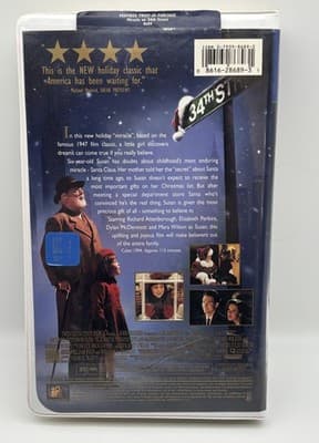 Miracle on 34th Street (1994 / VHS) • Richard Attenborough • PG • DVD Movie Disc - Thumbnail 2