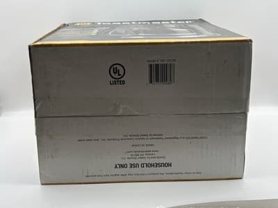 Toastmaster 12 Cup Coffee Maker TM-122CM Black New In Box/Box opened Ceramic - Thumbnail 7