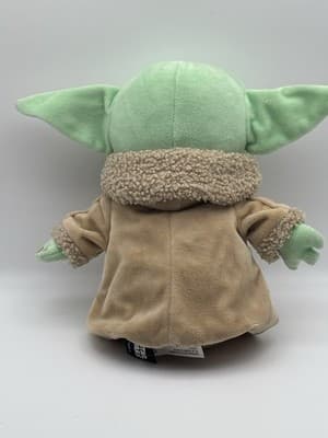 Star Wars 2021 8 Inch The Child Mandalorian Baby Yoda Plush Mattel Stuffed Toy - Thumbnail 4