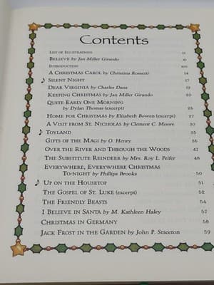 Believe : A Christmas Treasury by Mary Engelbreit 1998 Hardcover Book. - Thumbnail 5