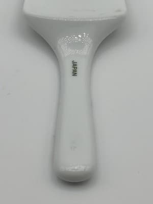 Vintage Andrea by Sadek Japan Porcelain Pie Cake Server Floral - Thumbnail 5