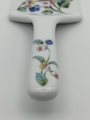 Vintage Andrea by Sadek Japan Porcelain Pie Cake Server Floral - Thumbnail 3