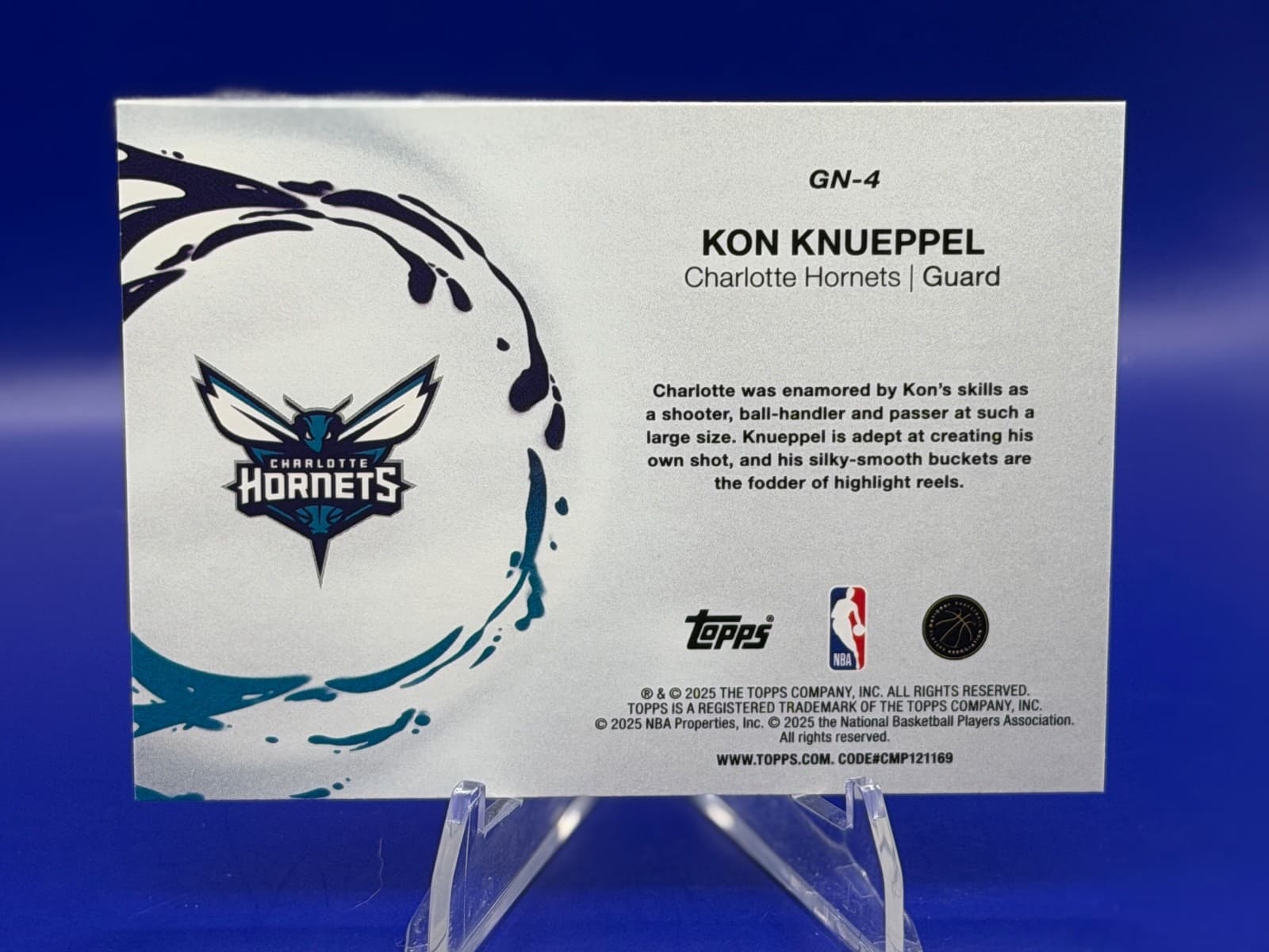 2025-26 Topps - Generation Now Kon Knueppel #GN-4 (RC) - Thumbnail 2