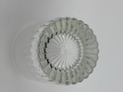 Set of 2 Cut Crystal Old Fashioned Glasses Flower or Starburst Bottom Coffee Mug - Thumbnail 4
