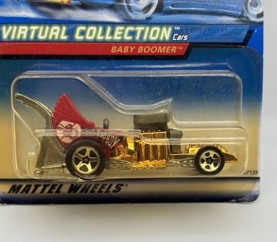 Hot Wheels 2000 BABY BOOMER #173 Virtual Collection 27139 NEW! Mattel Wheels - Thumbnail 2