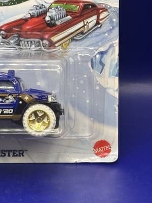 2020 Hot Wheels Rockster4/6 Dark Blue Winter Series New - Thumbnail 4