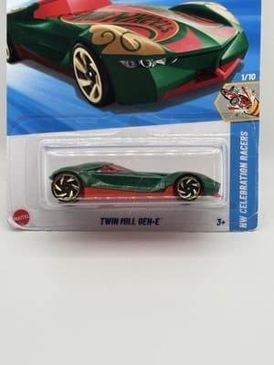 Hot Wheels Twin Mill Gen-E HW Celebration Racers 1/10 - green- 27/250 - Thumbnail 2