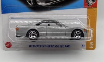 2023 HOT WHEELS '89 Mercedes-Benz 560 Sec AMG 4/5 HW Turbo 150/250 Diecast - Thumbnail 3