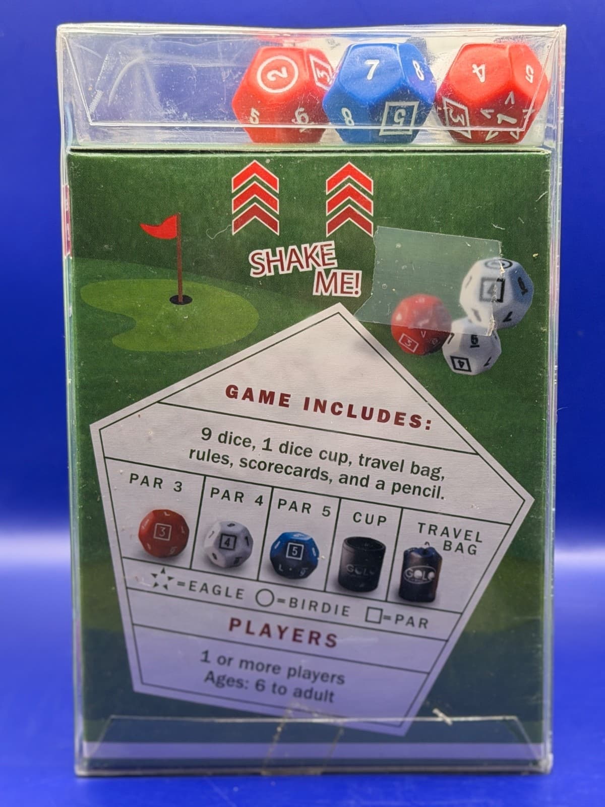 Golo Dice Game Travel Edition Golf Digest New In Box Portable Golf Game - Thumbnail 3