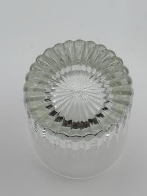 Set of 2 Cut Crystal Old Fashioned Glasses Flower or Starburst Bottom Coffee Mug - Thumbnail 6