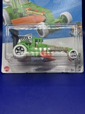 Hot Wheels HW Metro 4/10 Street Cleaver 30/250 Green - Thumbnail 2