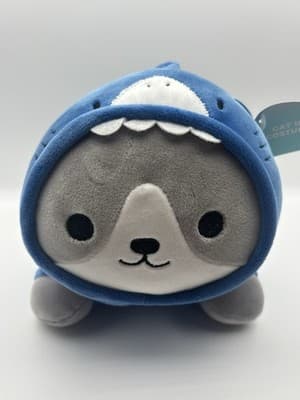 10" My Smoochy Pals® Plush Dog Dressed As Blue Shark New With Tags Toy - Thumbnail 2