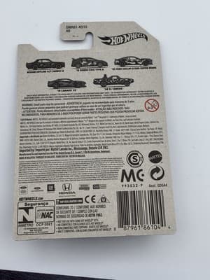 Hot Wheels Satin & Chrome 51st Anniversary 71 El Camino Silver Gold 1/6 GJW60 - Thumbnail 3