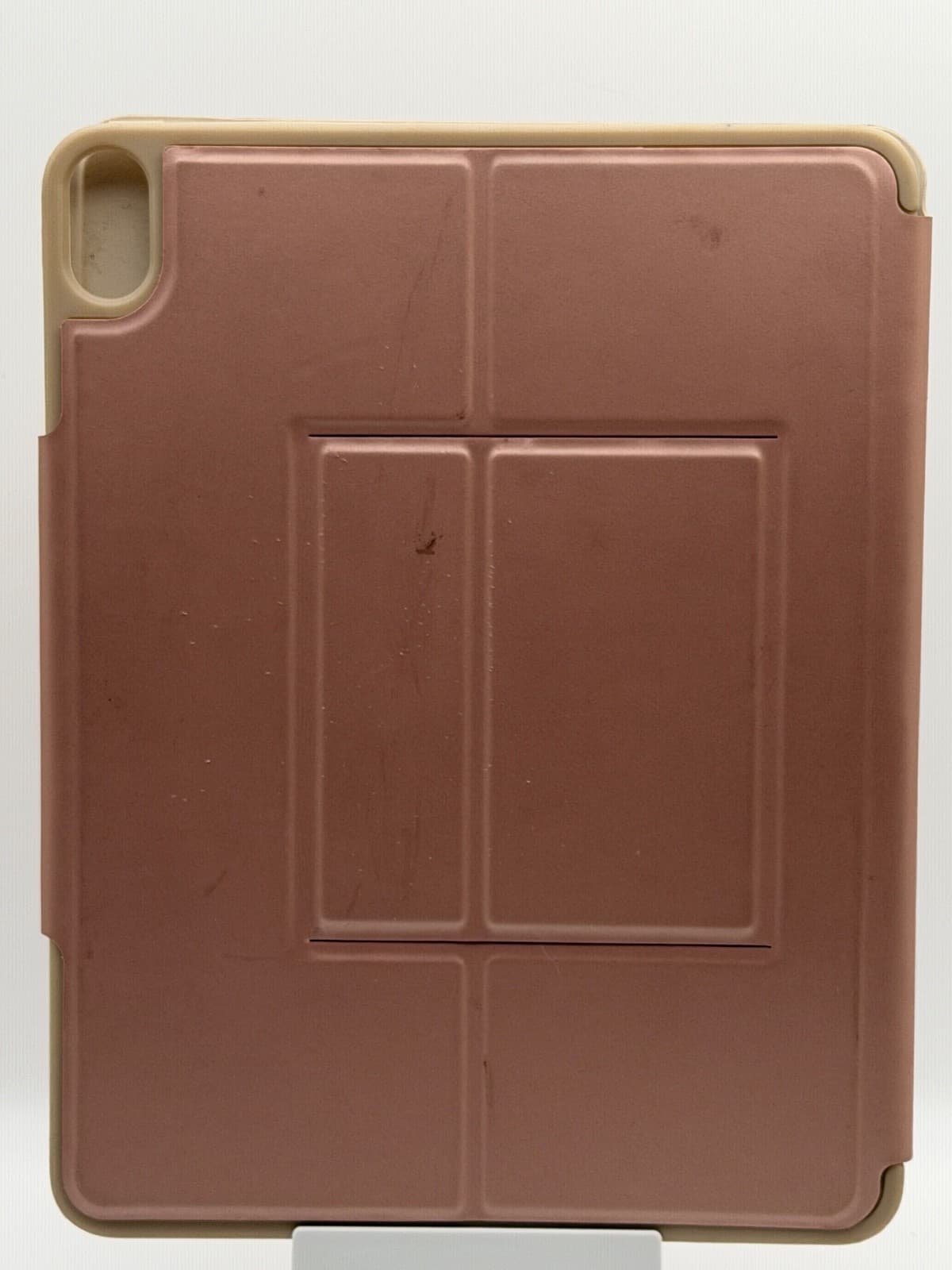 Wireless Keyboard Case for iPad 9 8 7 10.2 Air 3 Pro 10.5 Rose Gold - Thumbnail 2