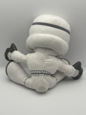 Star Wars Storm Trooper Plush Stuffed Toy White Gray Northwest 11 Inch Lucasfilm - Thumbnail 3