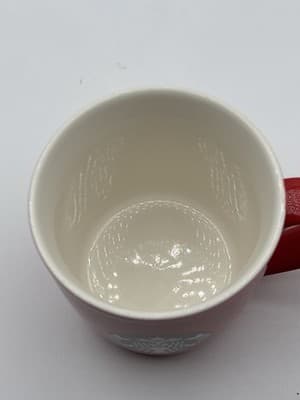 Starbucks 2021 Red Ceramic Coffee Mug Cup 11 oz AB3424 Logo Microwave Safe - Thumbnail 2