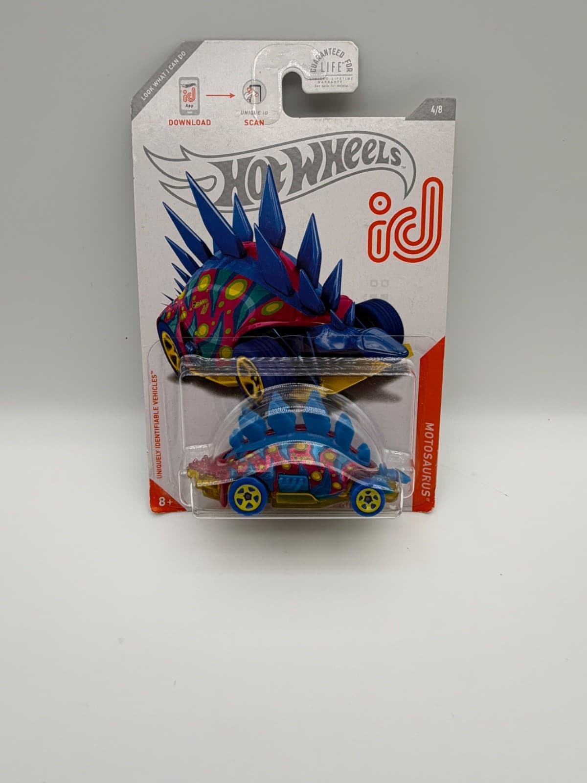 Hot Wheels id Motosaurus 4/8 Scan Me One of a Kind Sealed - Thumbnail 2