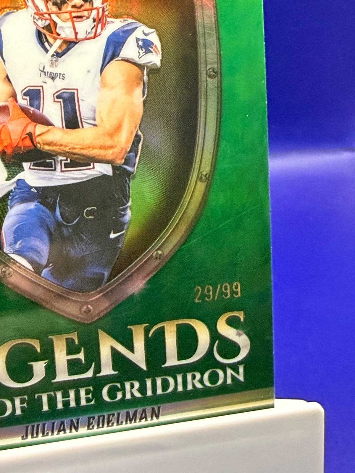 Julian Edelman 2025 Topps Chrome Legends of the Gridiron /99 - Thumbnail 3