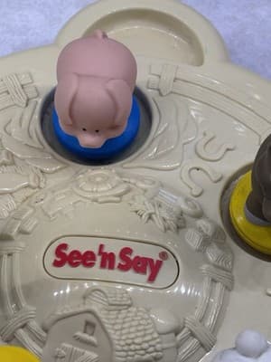 Vintage 1997 Mattel See 'n Say Musical Band Sounds Musical Toy Tested and Works - Thumbnail 8