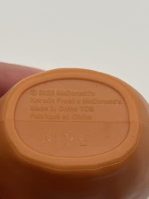 McDonalds Chicken Nugget McNugget Buddies Happy Meal Toy 2.5" - Thumbnail 4