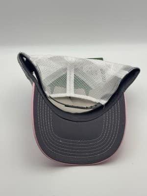 John Deere ETC Dealerships Pink Gray White Mesh Trucker Hat Cap NWT - Thumbnail 5