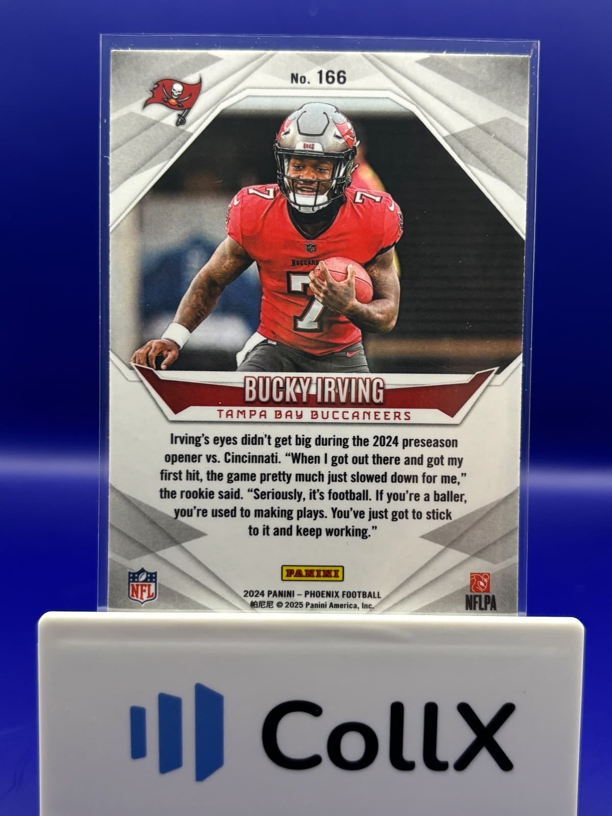 2024 Bucky Irving Rookie Card Lot (4) Tampa Bay Buccaneers RC + Rookie Rising - Thumbnail 5