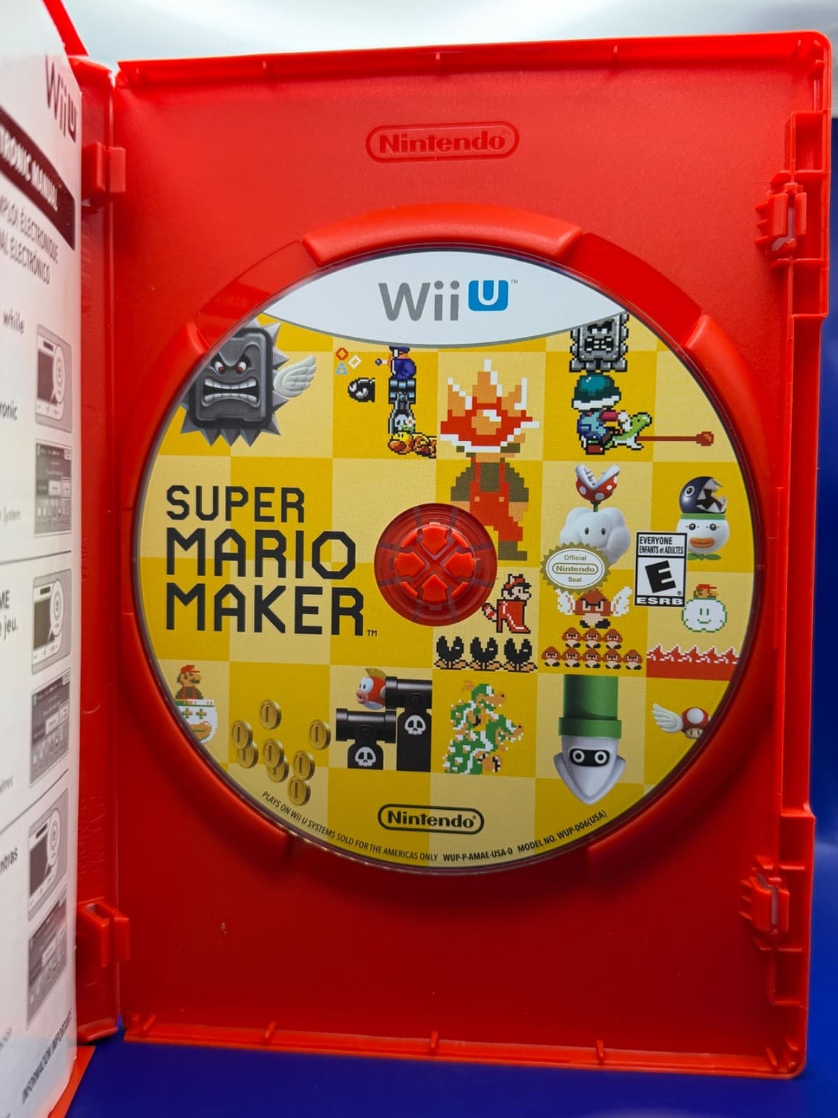 Super Mario Maker (Nintendo Wii U) - Complete Cleaned And Tested - Thumbnail 3