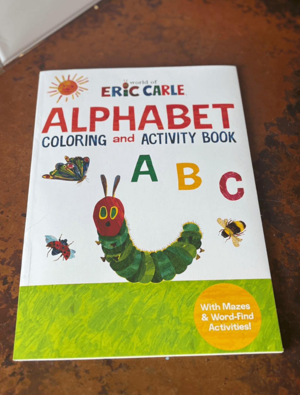 World of Eric Carle Coloring Activity Books NEW Lot of 2 Alphabet Numbers - Thumbnail 2
