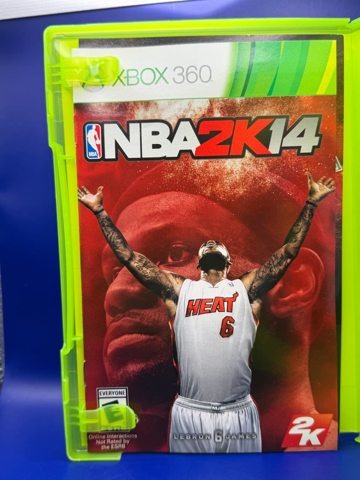 NBA 2K14 Xbox 360 Tested Case Disc LeBron James - Thumbnail 2