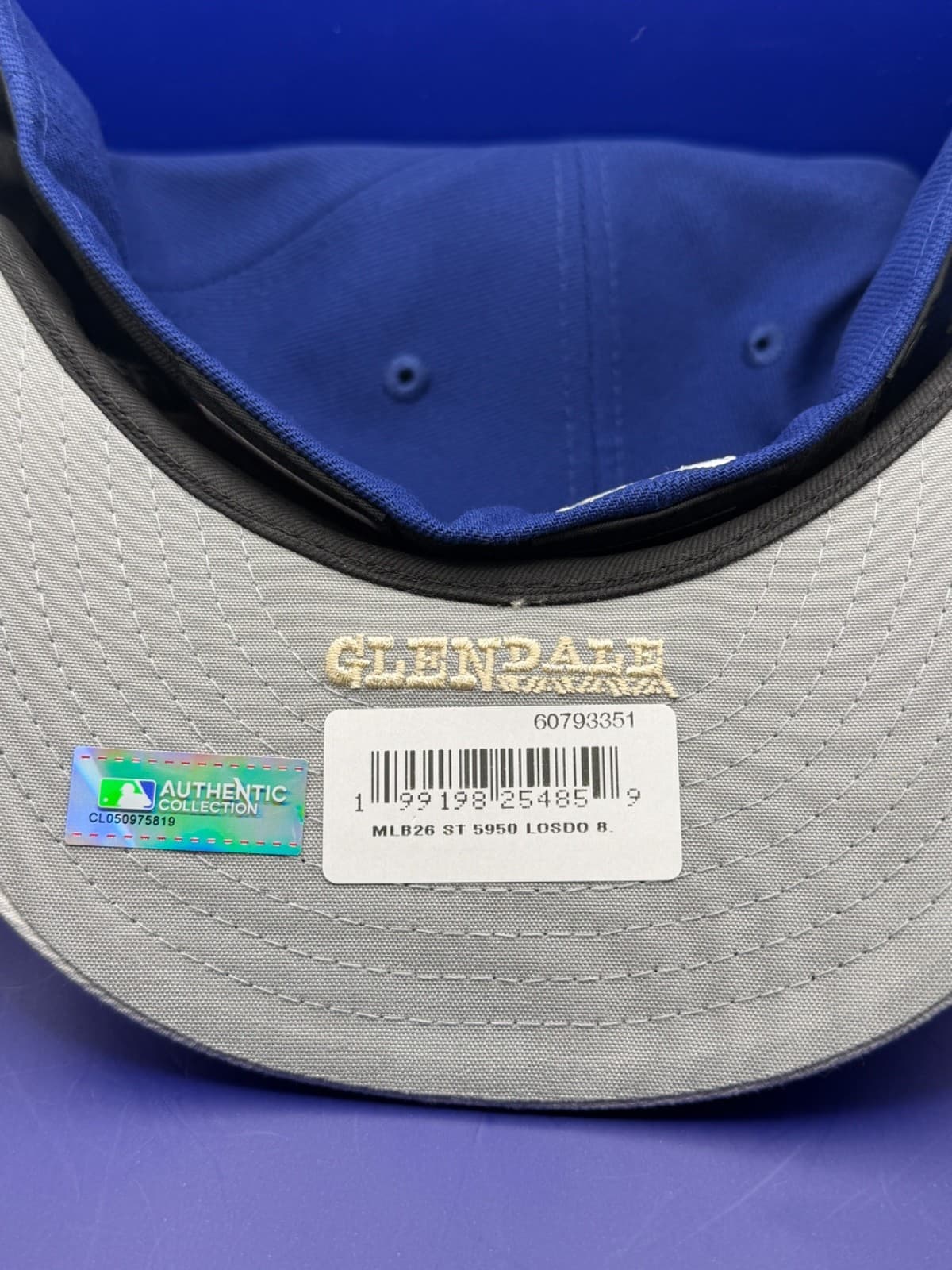 New Era LA Dodgers 2026 Spring Training 59FIFTY Fitted Hat Size 8 Floral - Thumbnail 2