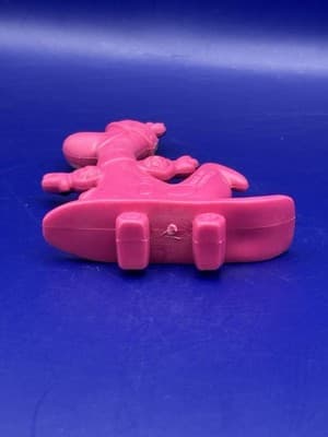 VINTAGE 1991 Kellogg’s Fruity Pebbles Flintstones DINO Skateboard Toy cake topp - Thumbnail 5