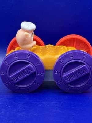 McDonald's Tiny Toon Adv. Flip Car/Vintage Toy/Hampton Pig/Dizzy Devil 1991 T-25 - Thumbnail 8