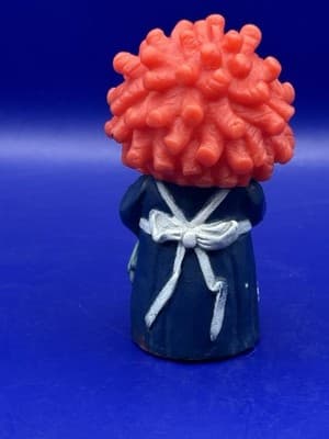 Vintage 1977 Raggedy Ann Finger Puppet Bobbs Merrill Plastic Toy cake topper - Thumbnail 5