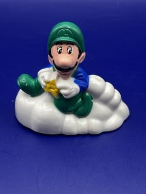Vintage 1989 Super Mario Bros Mcdonald’s Toys-Mario-Luigi-Cake Topper- Fast Food - Thumbnail 10