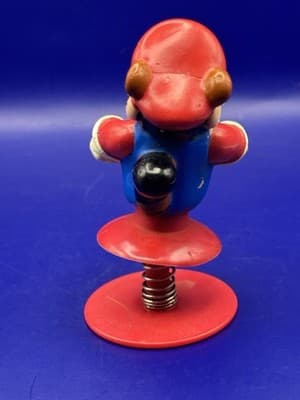 Vintage 1989 Super Mario Bros Mcdonald’s Toys-Mario-Luigi-Cake Topper- Fast Food - Thumbnail 7