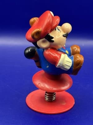 Vintage 1989 Super Mario Bros Mcdonald’s Toys-Mario-Luigi-Cake Topper- Fast Food - Thumbnail 5
