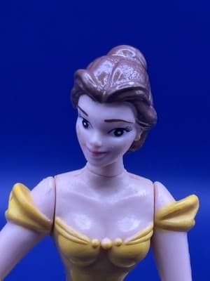 1991 Burger King Disney Beauty and the Beast Belle Meal -cake Topper- Toy- Princ - Thumbnail 4