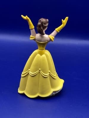 1991 Burger King Disney Beauty and the Beast Belle Meal -cake Topper- Toy- Princ - Thumbnail 3