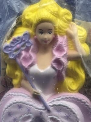 1990 Costume Ball Barbie Cake Topper McDonalds Happy Meal Toy #2 SEALED in Bag - Thumbnail 2