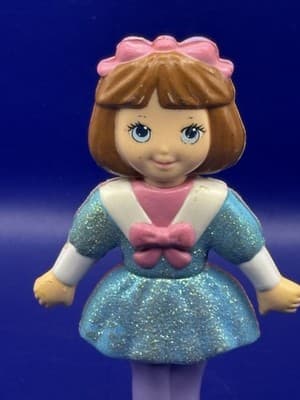 PLAYSKOOL 1991 Flip N Fancy Blonde/Brown Hair Doll Twist N Turn Doll Toy - Thumbnail 5