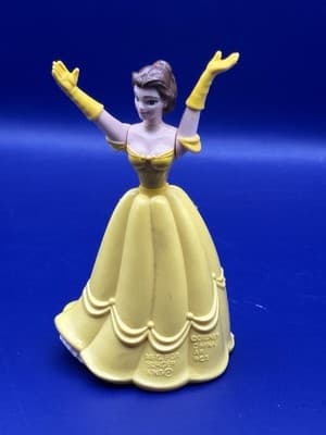1991 Burger King Disney Beauty and the Beast Belle Meal -cake Topper- Toy- Princ - Thumbnail 2