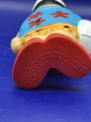FRED FLINTSTONE BARNEY Vintage 1990 Hanna Barbera Lifeguard Beach Rubber Figures - Thumbnail 7