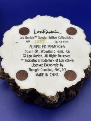 Lou Rankin Raccoon Jewelry/trinket Box. Special Edition “Fun Filled Memories” - Thumbnail 13