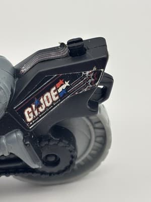 Mc Donald's GI Joe Valor Venom #3 Snake Eyes Motorcycle Toy 2004 Cake Topper - Thumbnail 4