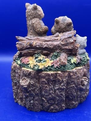 Lou Rankin Raccoon Jewelry/trinket Box. Special Edition “Fun Filled Memories” - Thumbnail 9